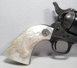 Colt SAA 45 – 7 ½” Barrel – Carved Pearl Grips – 1930 - 2 of 22