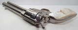 Colt SAA 44-40 Nickel with Carved Pearls – Utah Gun 1906 - 13 of 21