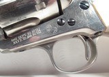 Colt SAA 44-40 Nickel with Carved Pearls – Utah Gun 1906 - 8 of 21