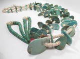 Outstanding Turquoise Tab Necklace - 1 of 10