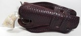 Double Loop Basket Weave Holster for Colt SAA - 1 of 12