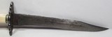 Unmarked Clip-Point Bowie Knife - 3 of 15
