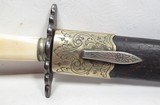 Unmarked Clip-Point Bowie Knife - 13 of 15