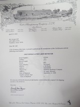 Colt SAA 45 – 7 ½” Barrel – Carved Pearl Grips – 1930 - 22 of 22