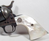 Colt SAA 45 – 7 ½” Barrel – Carved Pearl Grips – 1930 - 6 of 21