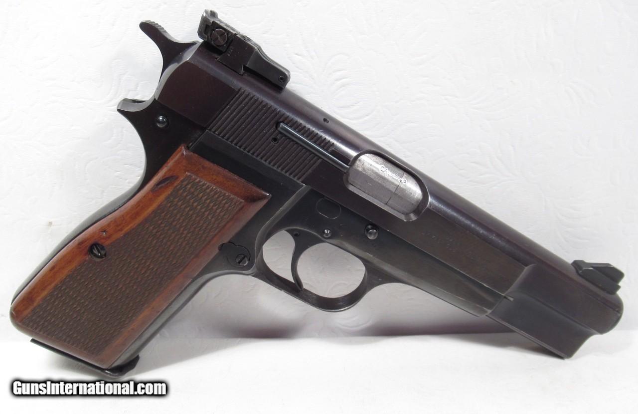 Straight Belgium Browning Hi-Power 9mm