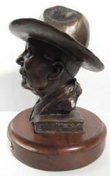 Collection of 4 Bronze Busts by Texas Artist Don Ray - 16 of 23