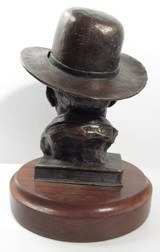 Collection of 4 Bronze Busts by Texas Artist Don Ray - 20 of 23