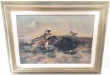 10.5 x 15.25 Charles M. Russel Print - 1 of 6