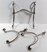 Rare Early Frank Harvey Gold Accent Spurs & Bit - 1 of 21