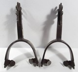 Very Rare Pair J.O. Bass - Tulia, Texas Spurs - 16 of 17