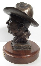 Collection of 4 Bronze Busts by Texas Artist Don Ray - 17 of 24