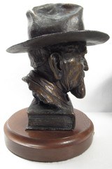 Collection of 4 Bronze Busts by Texas Artist Don Ray - 4 of 24
