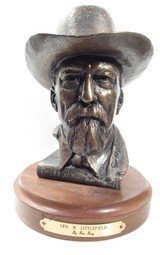Collection of 4 Bronze Busts by Texas Artist Don Ray - 18 of 24