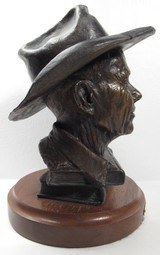 Collection of 4 Bronze Busts by Texas Artist Don Ray - 9 of 24