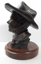 Collection of 4 Bronze Busts by Texas Artist Don Ray - 12 of 24