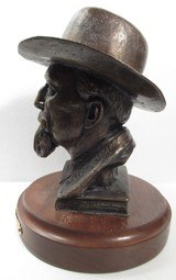 Collection of 4 Bronze Busts by Texas Artist Don Ray - 23 of 24