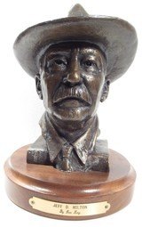 Collection of 4 Bronze Busts by Texas Artist Don Ray - 13 of 24