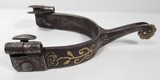 Robert Lincoln Causey Gold Inlaid Spurs - 9 of 23