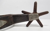 Early Kelly Bros Single Mount Texas Spurs - 3 of 15