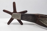 Early Kelly Bros Single Mount Texas Spurs - 9 of 15