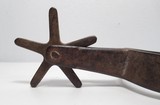 Early Kelly Bros Single Mount Texas Spurs - 6 of 15