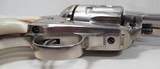 Colt SAA 44-40 Nickel with Carved Pearls – Utah Gun 1906 - 18 of 21