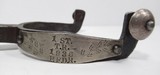 Eduardo Grijalva Trophy Spurs - circa 1936 - 11 of 16