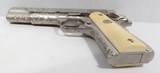 A.A. White Engraved Colt Govt. Model - 13 of 21