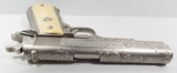 A.A. White Engraved Colt Govt. Model - 9 of 21