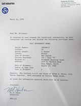 A.A. White Engraved Colt Govt. Model - 20 of 21