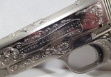 A.A. White Engraved Colt Govt. Model - 8 of 21