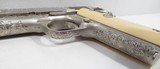 A.A. White Engraved Colt Govt. Model - 15 of 21