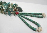 Outstanding Turquoise Tab Necklace - 3 of 10