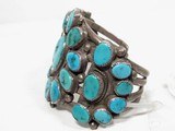 Navajo Old Pawn Vintage Turquoise Bracelet - 7 of 7