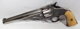 Smith & Wesson No. 3 – 2nd Model – Nickel – Ivory - 5 of 17