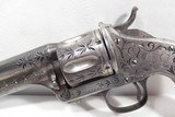 Merwin Hulbert & Co. Army Revolver – Engraved – Ivory - 9 of 21