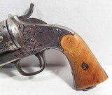Merwin Hulbert & Co. Army Revolver – Engraved – Ivory - 7 of 21