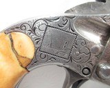 Merwin Hulbert & Co. Army Revolver – Engraved – Ivory - 3 of 21