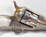 Colt SAA 45 – Engraved – Gold Wash – Made 1895 - 3 of 19
