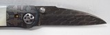 Folding Knife Made by Allen Elishewitz - 3 of 18