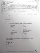 Colt Model 1883 10 Gauge Factory Engraved Shotgun - 21 of 21