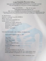 Winchester 1894 Deluxe – Made 1895 - 20 of 20