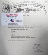 Winchester 1892 Takedown 44 – Antique w/ Letter - 23 of 23