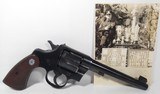 Colt Officers Model Target Revolver – Texas Police History - 1 of 23
