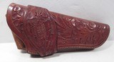 A.W. Brill – Austin, Texas Floral Carved Holster - 1 of 7