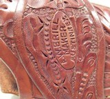 A.W. Brill – Austin, Texas Floral Carved Holster - 2 of 7