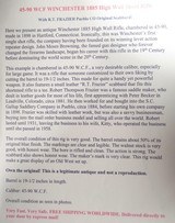 Winchester High Wall 45-90 Colorado Gun - 23 of 24