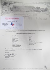 Colt SAA – Beaumont, Texas Shipped – 1905 - 20 of 20