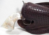 Double Loop Basket Weave Holster for Colt SAA - 2 of 12